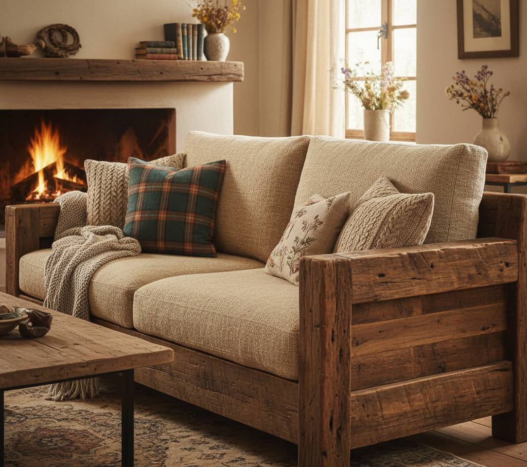 Sofa rustykalna – jak wybrać idealny mebel do wnętrza?