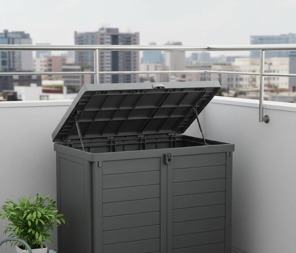 Skrzynia plastikowa ogrodowa – idealna do przechowywania na balkonie