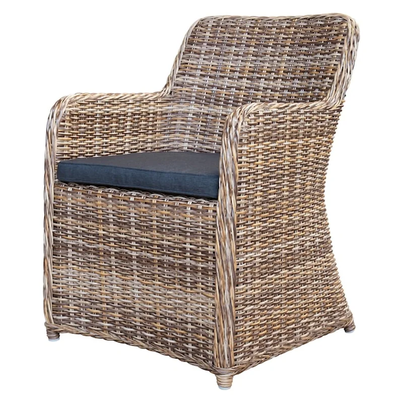 Keter Provence – grafitowy fotel ogrodowy i zestaw mebli